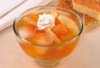 Рецепт Суп из консервированных фруктов с лимоном