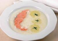 Рецепт Суп рыбный с рисом и лимоном