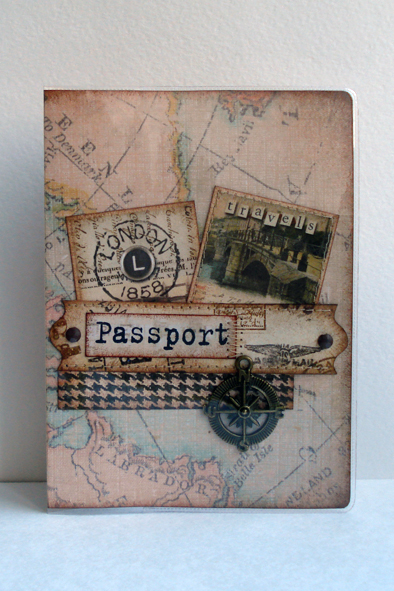 Мужская обложка на паспорт