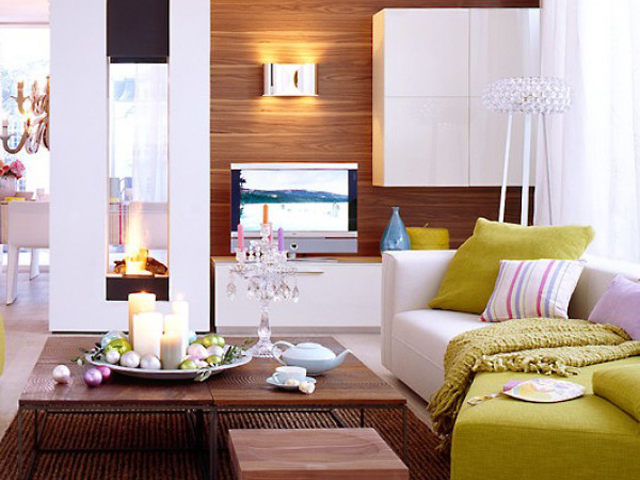 Дизайн интерьера маленькой гостиной