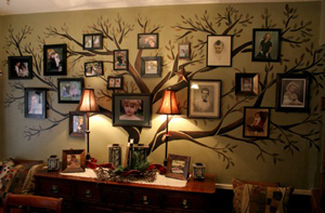 Фамильное древо с фотографиями — памятно и красиво