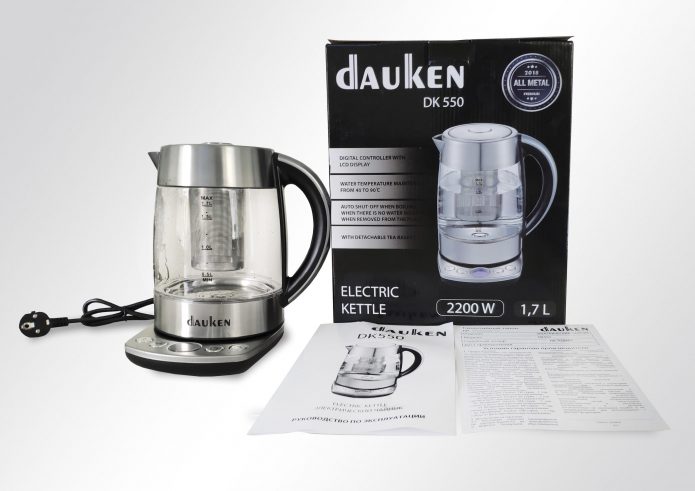 Комплектация Dauken DK550